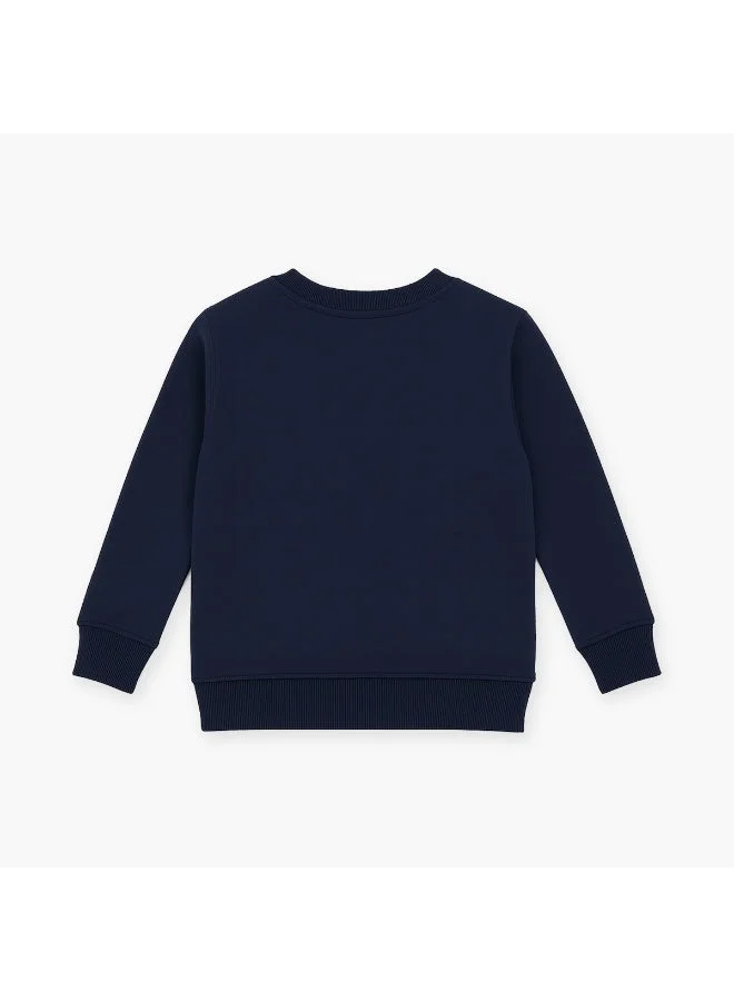 Luay Navy Blue Luay Boys Winter Co-ord Set | Organic Cotton Top & Bottom | SoftCozy Winter Wear | Stylish Outfit ( Navy Blue) for Men | Best Price UAE